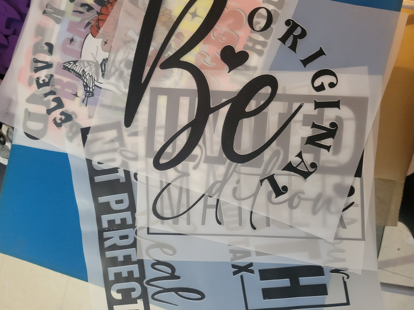 🌸 BE KIND DTF BUNDLE – 4 PIECE SET image 0