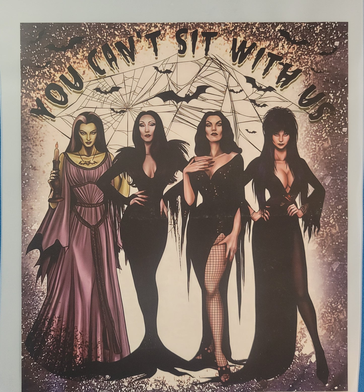 FULL COLOR DTF TRANSFERS-can't sit image 0