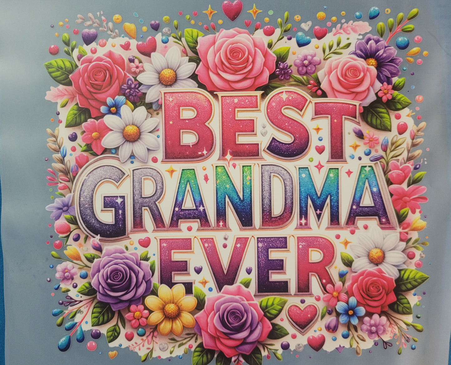 FULL COLOR DTF TRANSFERS-Best Grandma image 0
