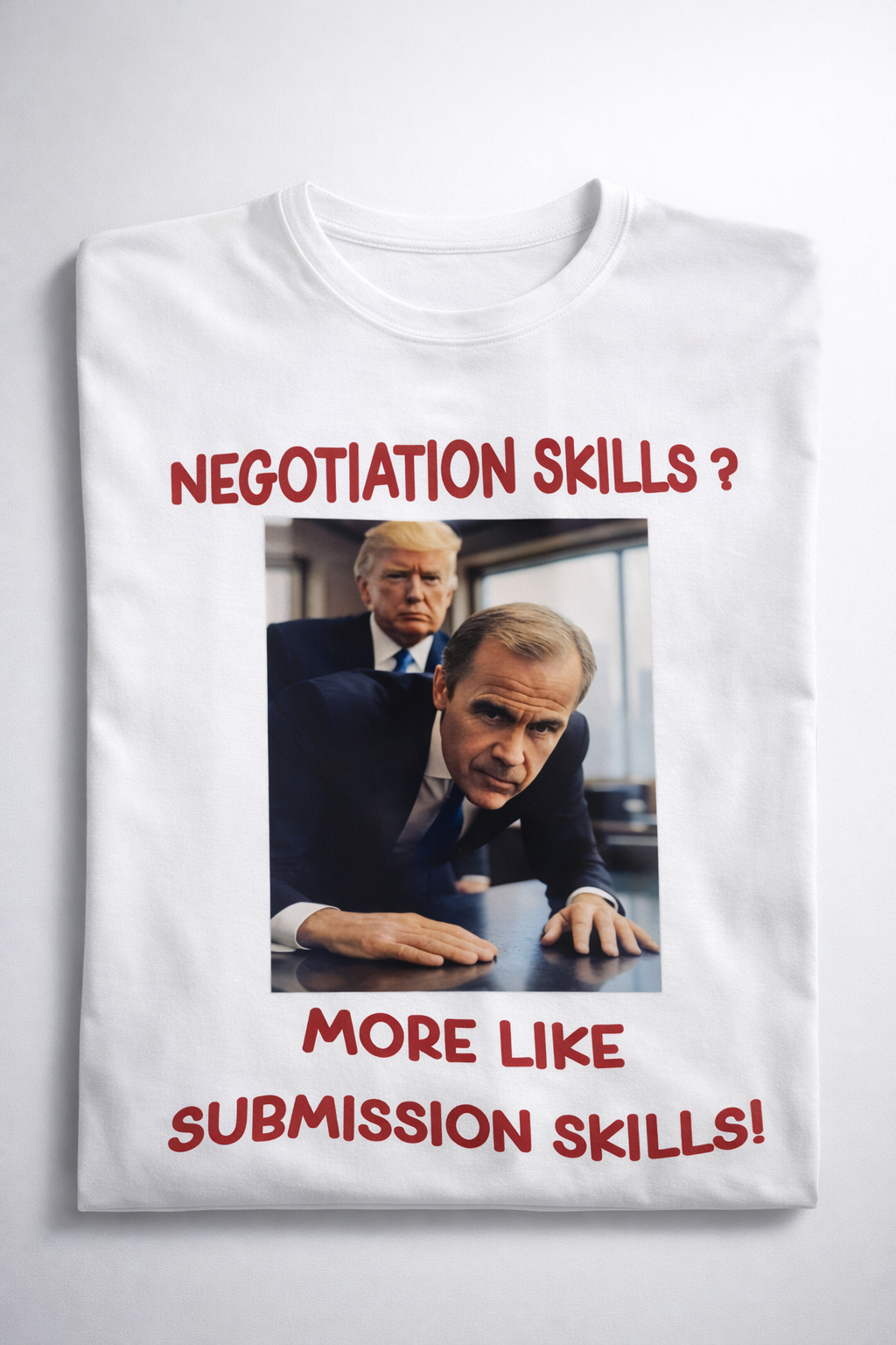 Negotiation Skills? More Like Submission Skills Tee image 0