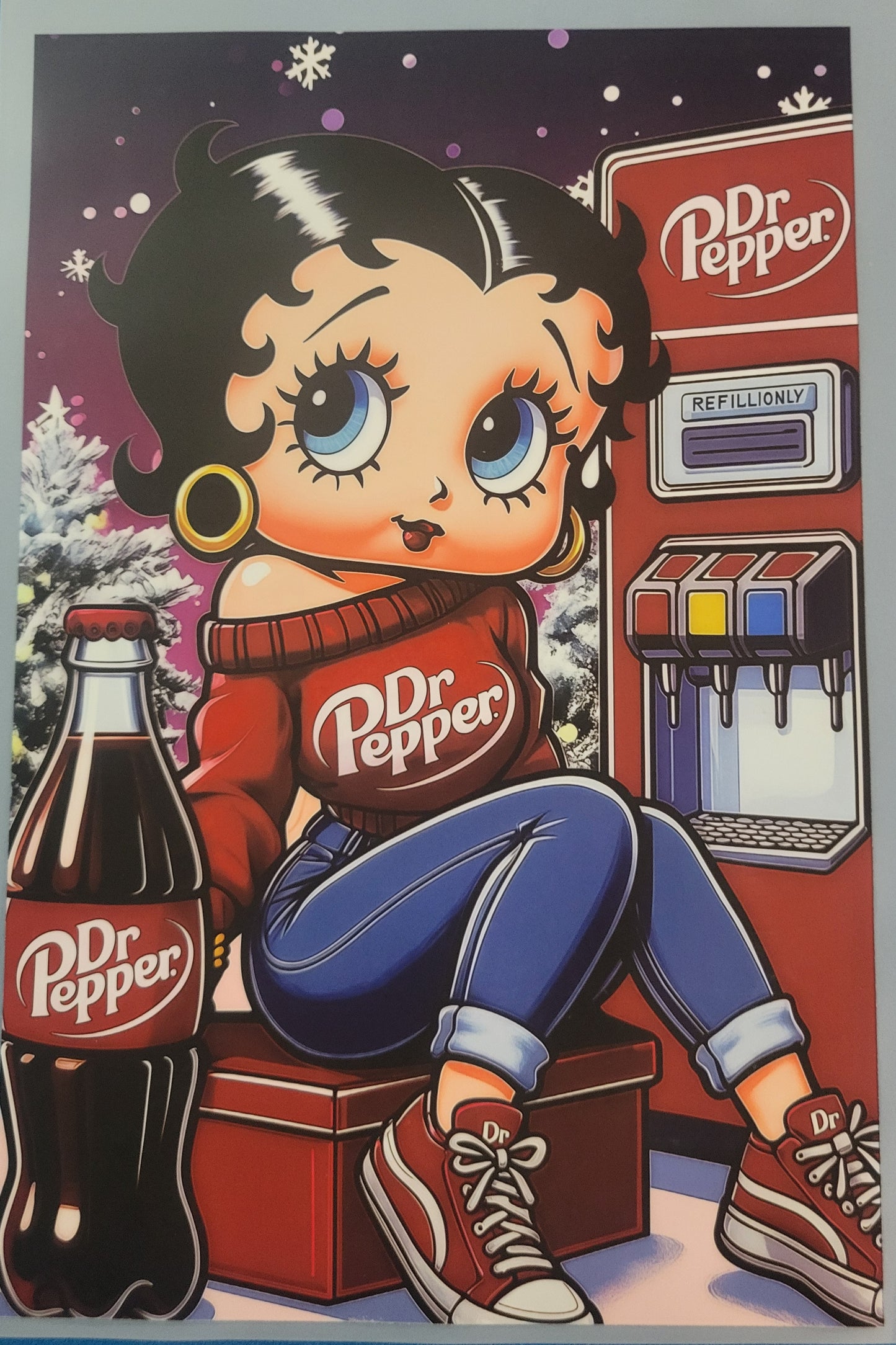 FULL COLOR DTF TRANSFERS-Betty Boop image 2