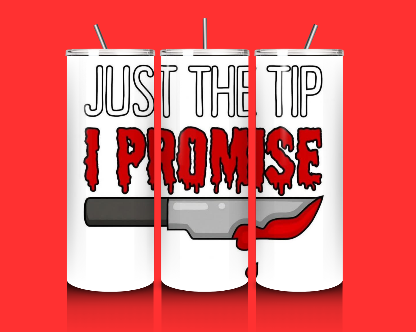 Just the tip- 20oz Custom Tumbler image 0