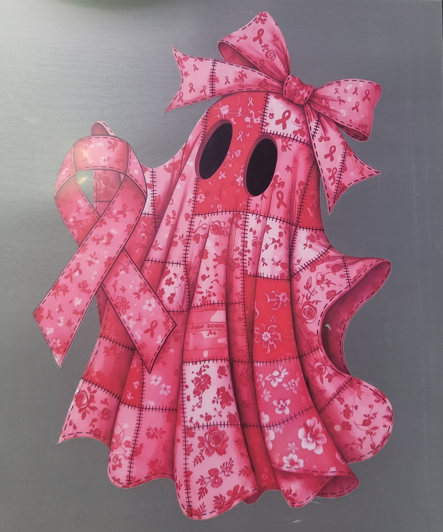 PINK BREAST CANCER GHOST image 0