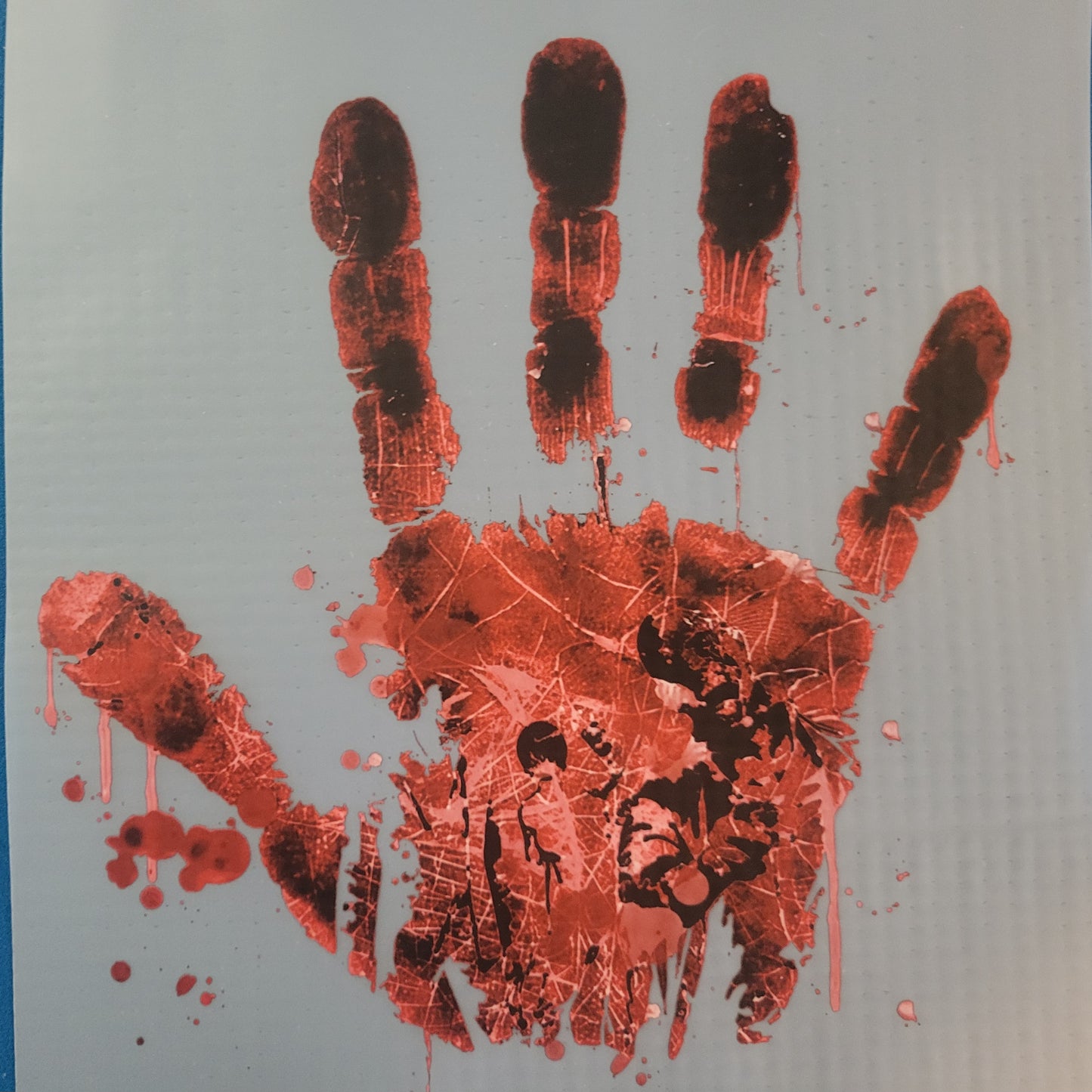 FULL COLOR DTF TRANSFERS-BLOOD HAND image 0