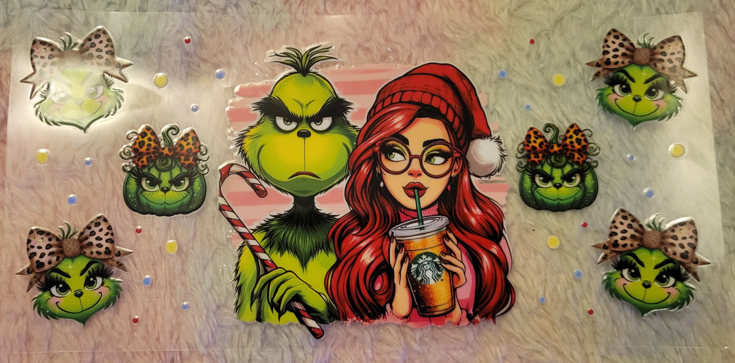 Grinch & Starbucks girl image 0
