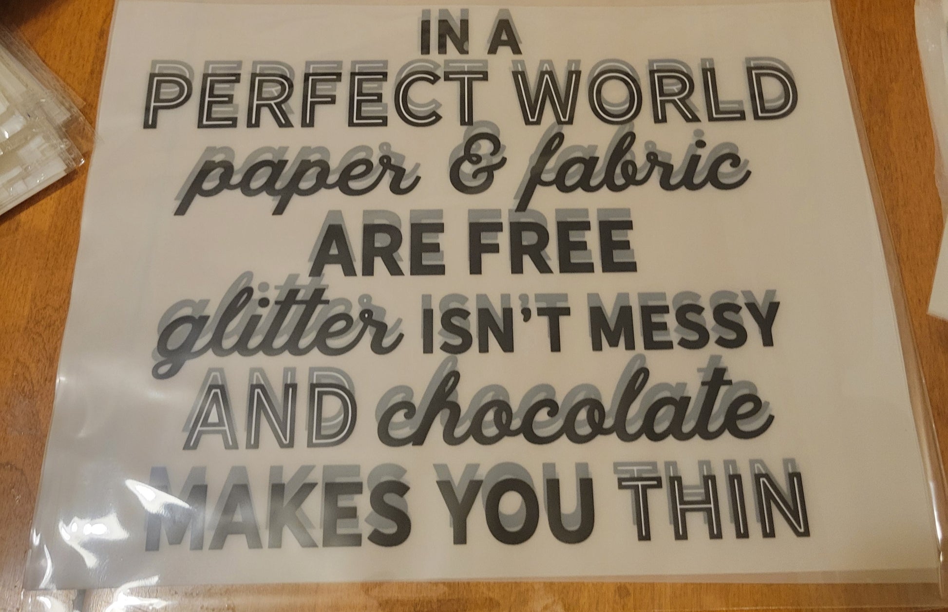 In a perfect world image 0