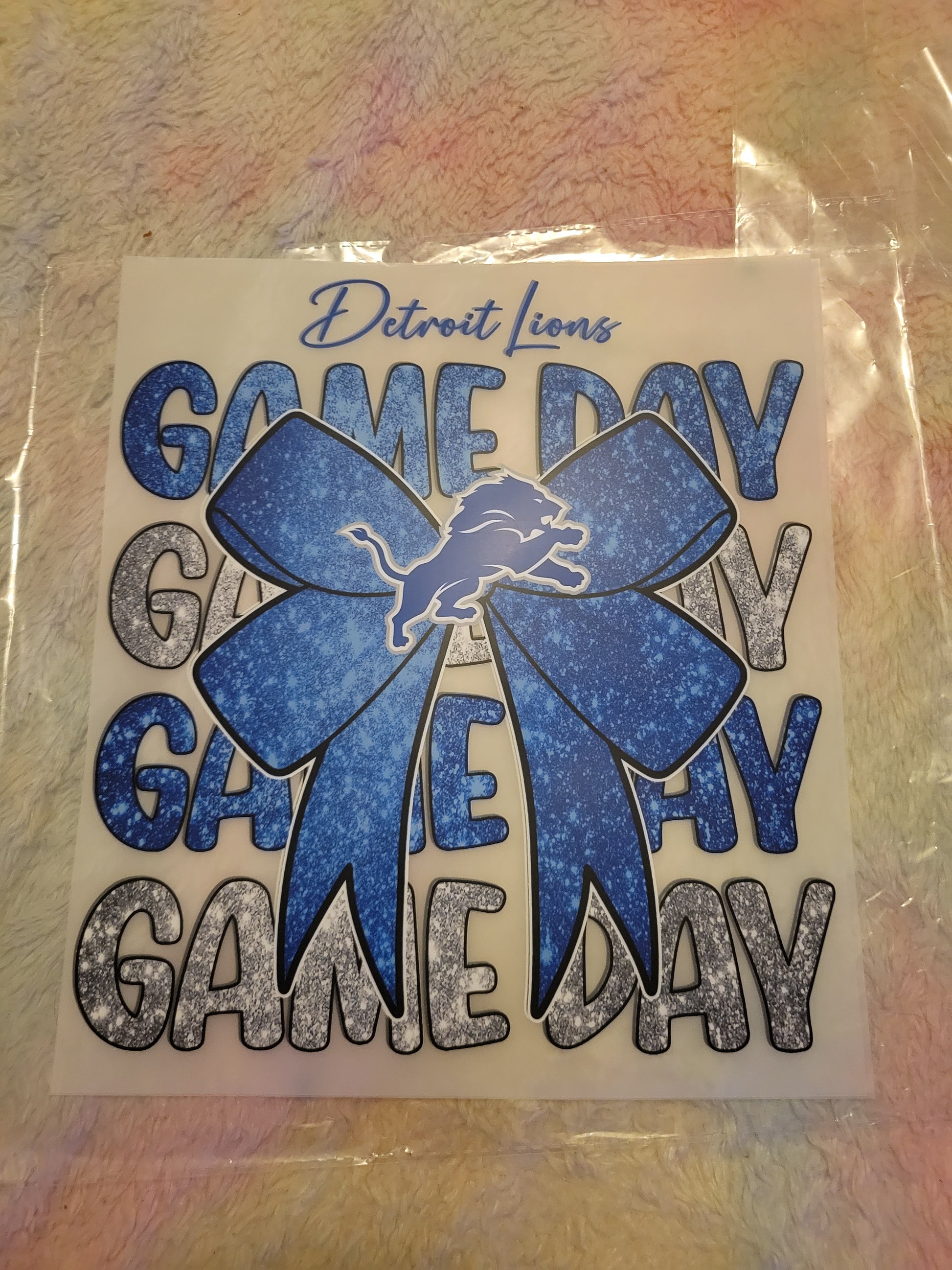 🏈 NFC North Football Game Day Bows – DTF Transfers 🏈 image 1