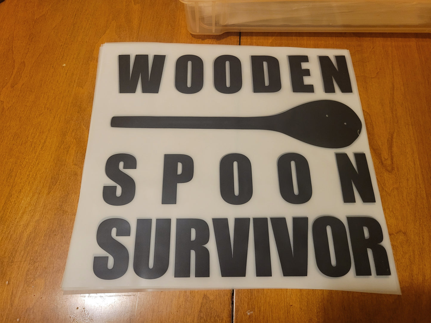 wooden spoon survivor image 0