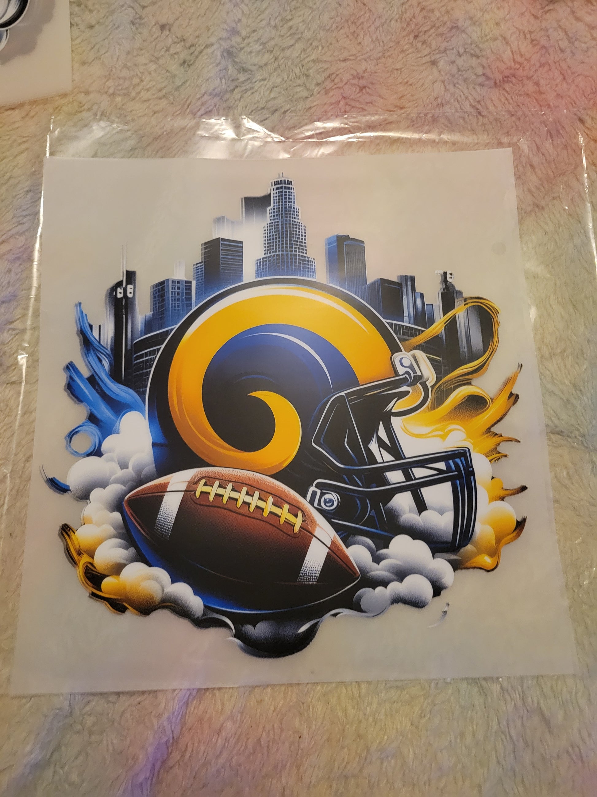 🏈 NFC West Football Helmets – DTF Transfers 🏈 image 1