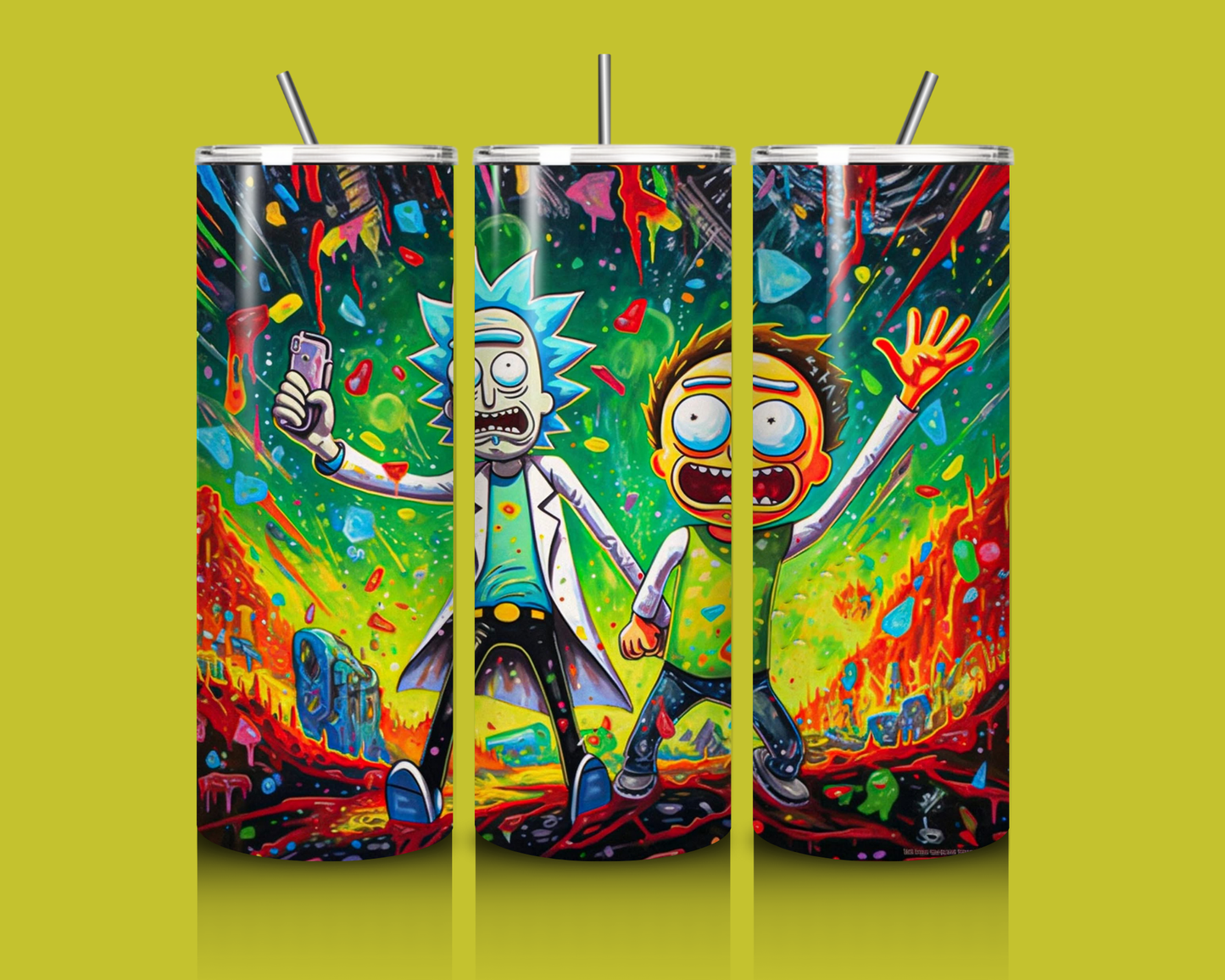 Rick & Morty - 20oz Custom Tumbler  image 0