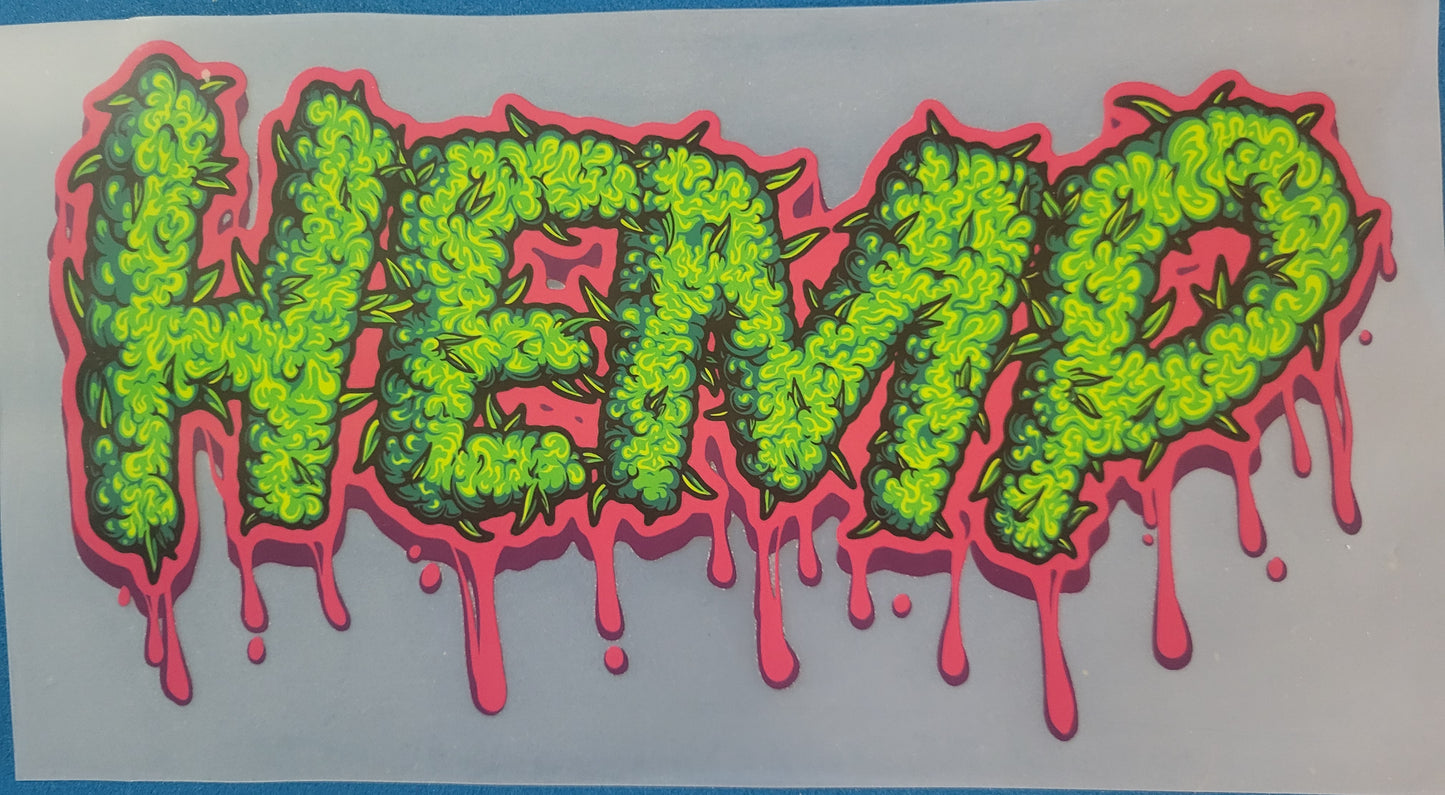 Full COLOUR DTF TRANSFERS-Hemp image 0