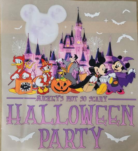 DISNEY CREW PURPLE HALLOWEEN image 0