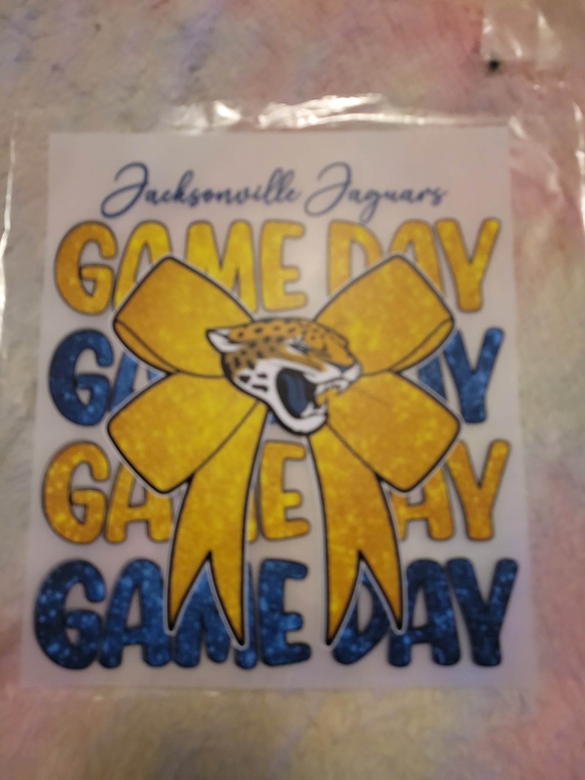 🏈 AFC South Football Game Day Bows – DTF Transfers 🏈 image 1