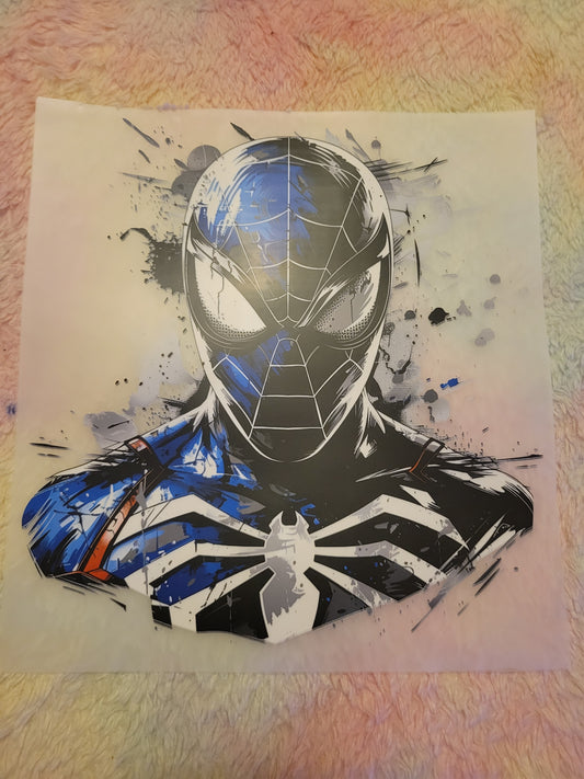 spiderman black and blue suit image 0