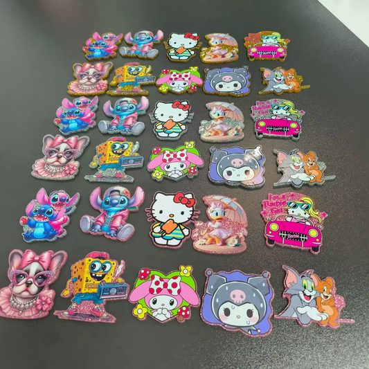 Large Acrylic Charms – Supply Component 5pk image 0