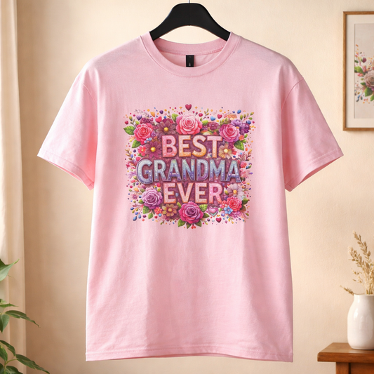 Best Grandma Ever Tee image 0