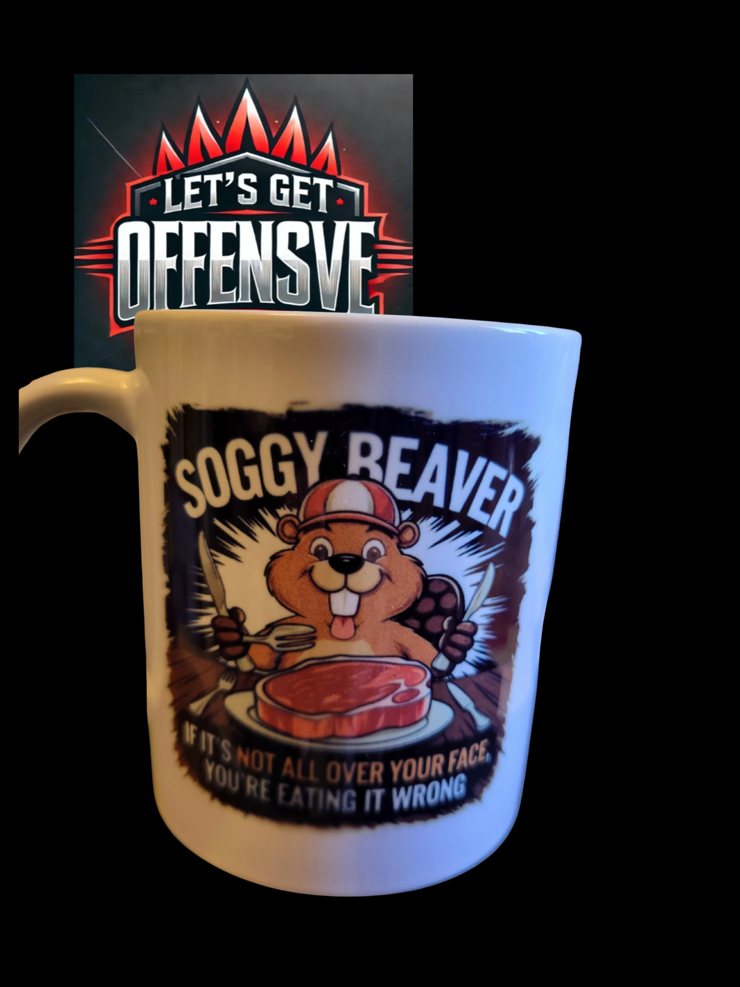 Soggy Beaver Mug 12 oz image 0