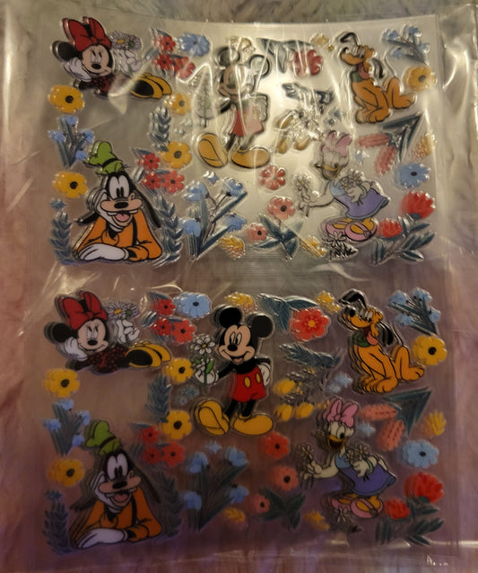 ✨ Mickey Mouse UV DTF Bank Card Wrap – 2 Pieces ✨ image 0