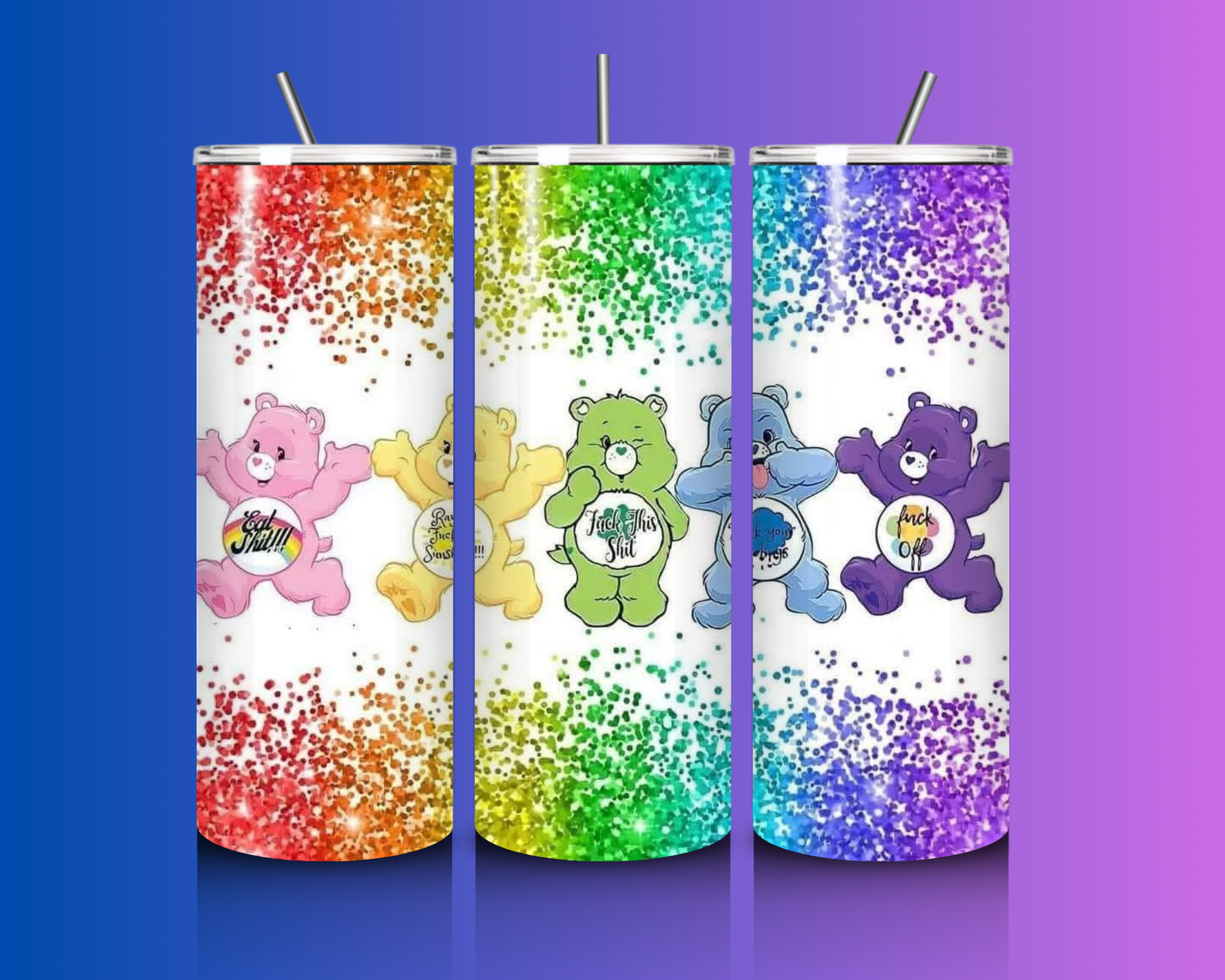 Swear Bears -20oz Custom Tumbler  image 0