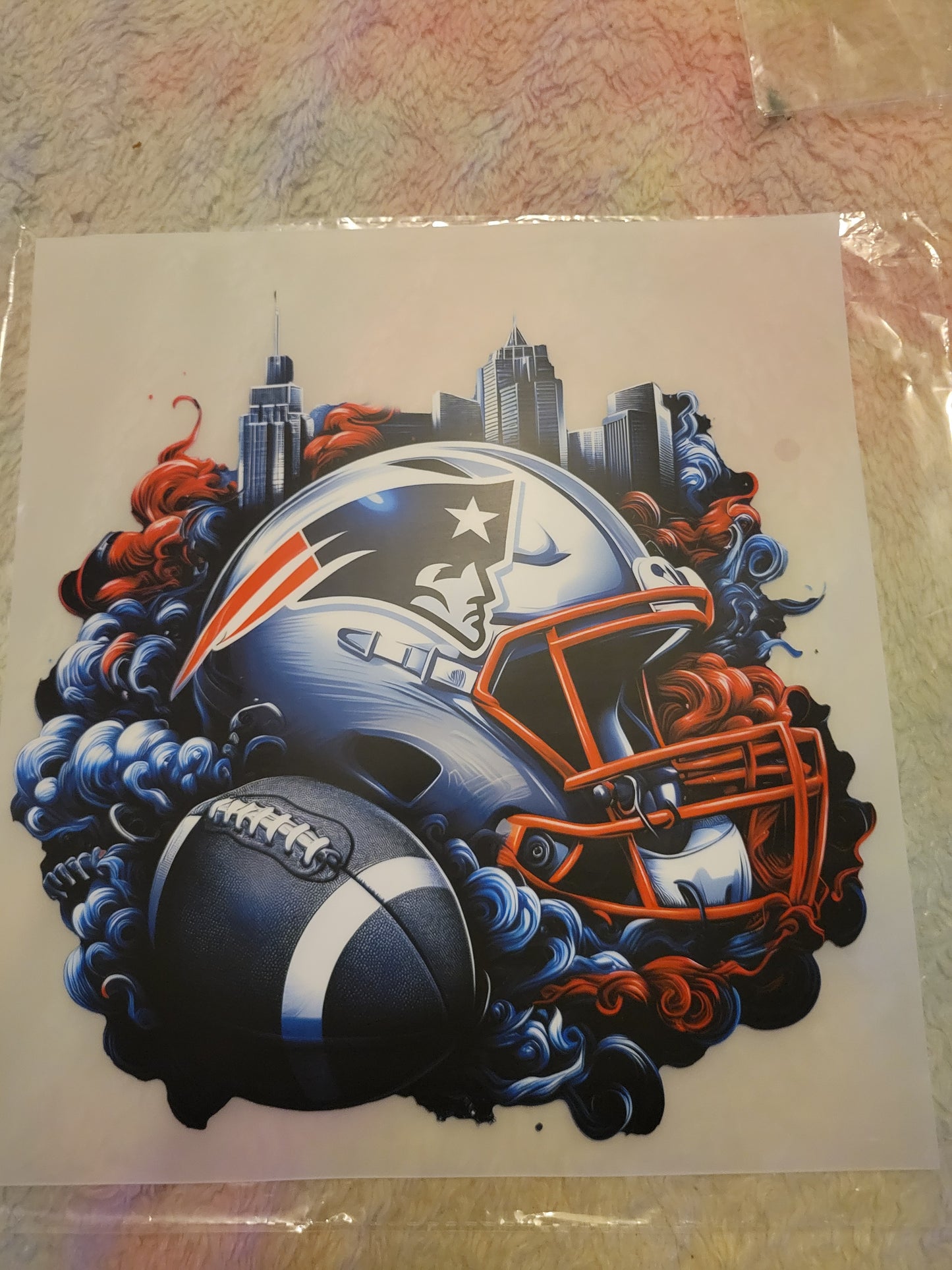 🏈 AFC East Football Helmets – DTF Transfers 🏈 image 1