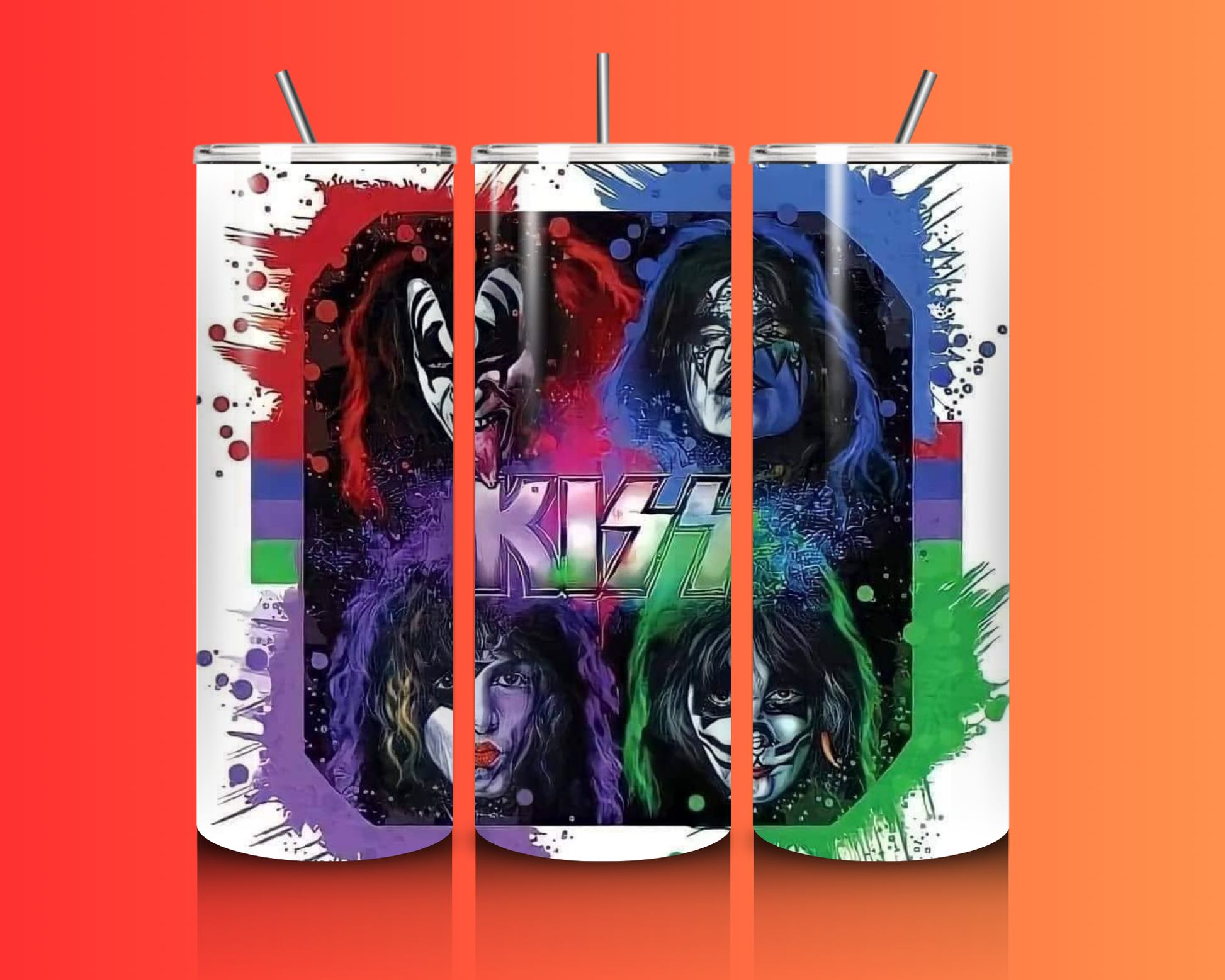 Kiss 20oz Custom Tumbler  image 0