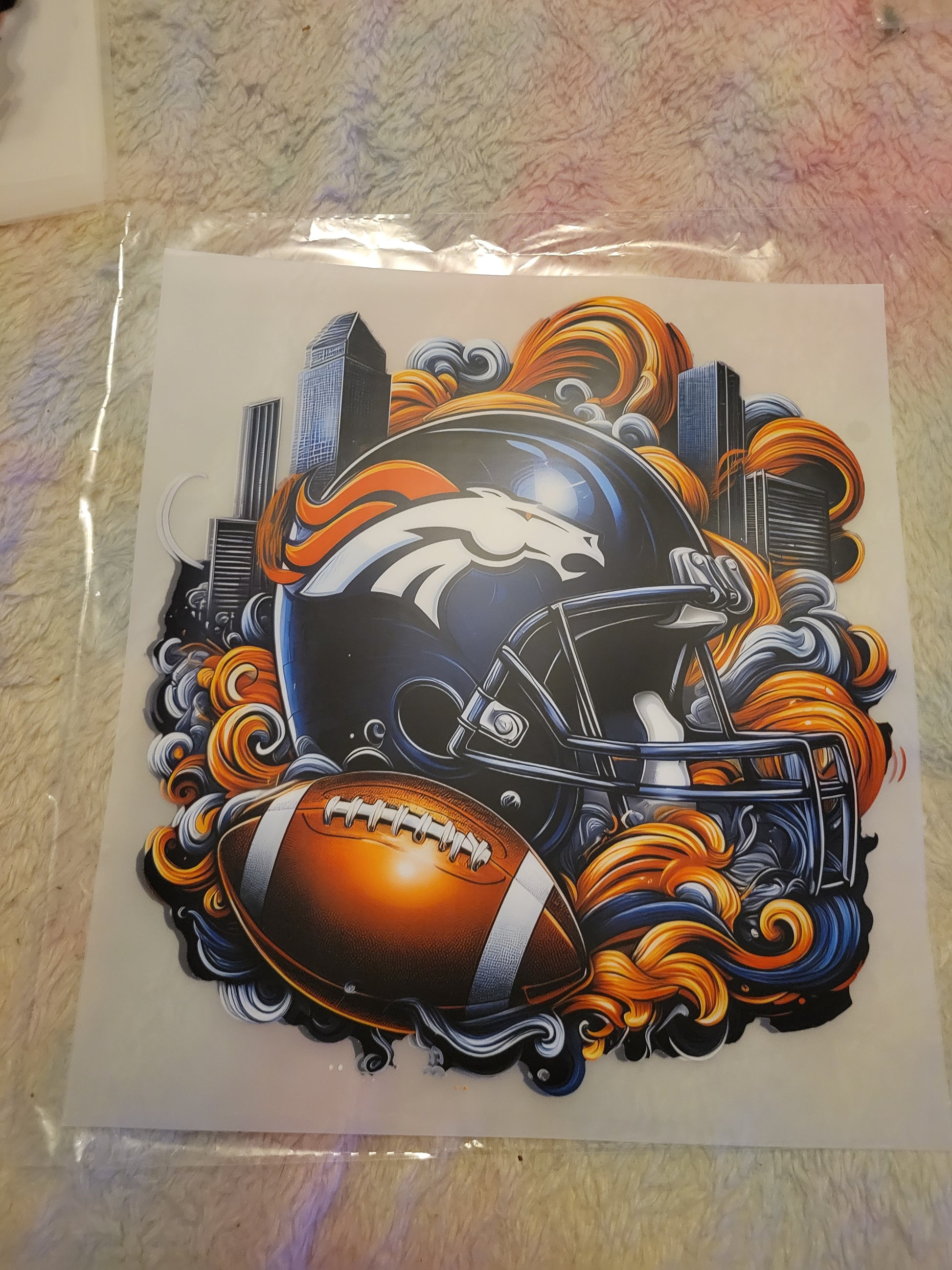 🏈 AFC West Football Helmets – DTF Transfers 🏈 image 2