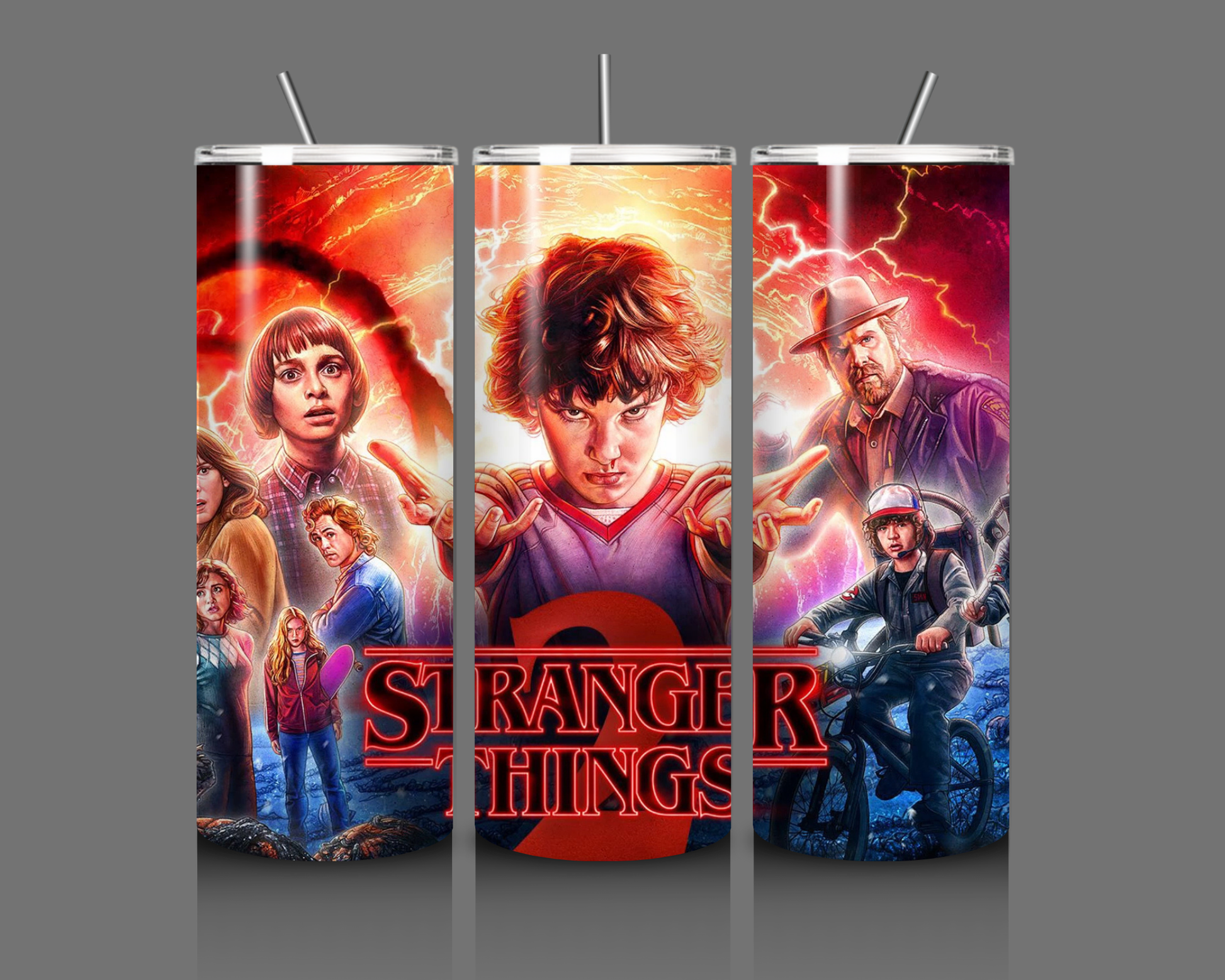 Stranger Things 2 - 20oz Custom Tumbler  image 0