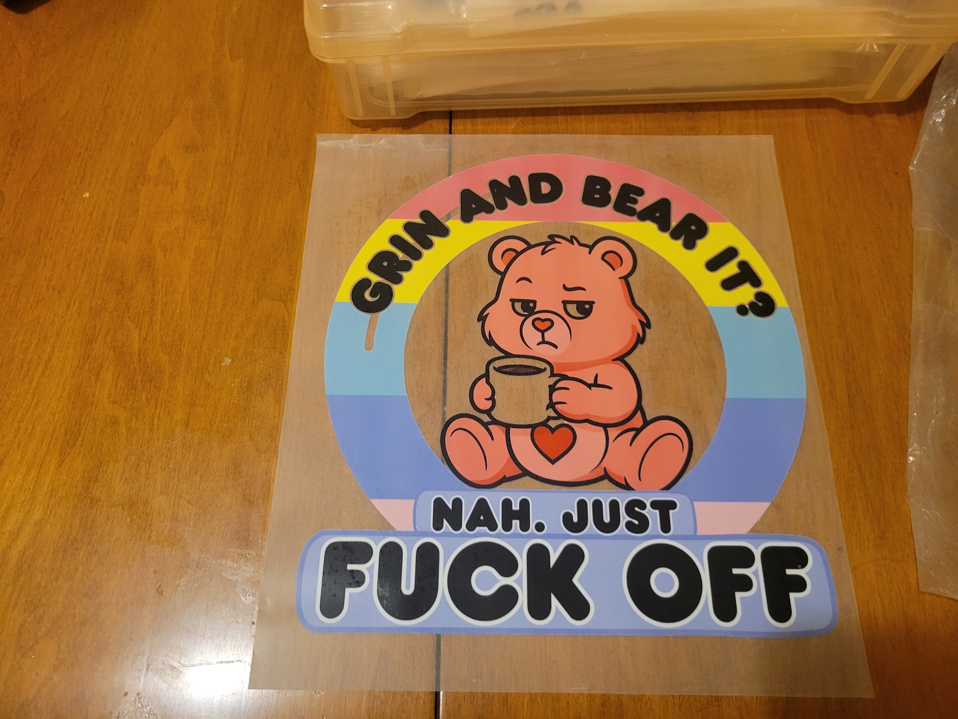 Swearing Care Bears image 6
