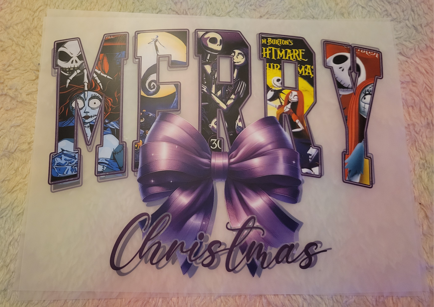 Merry Christmas Movie Bows image 0
