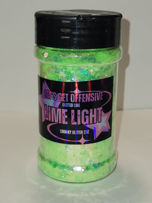 Lime Light Chunky Glitter  image 0