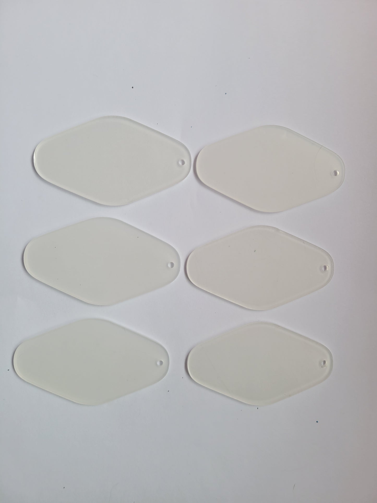 Mini Acrylic Motel Keychains (Blank) image 1