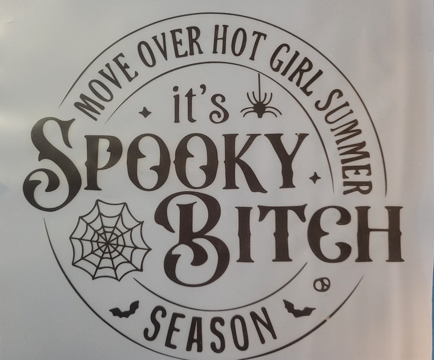 FULL COLOR DTF TRANSFERS-SPOOKY BITCH image 0