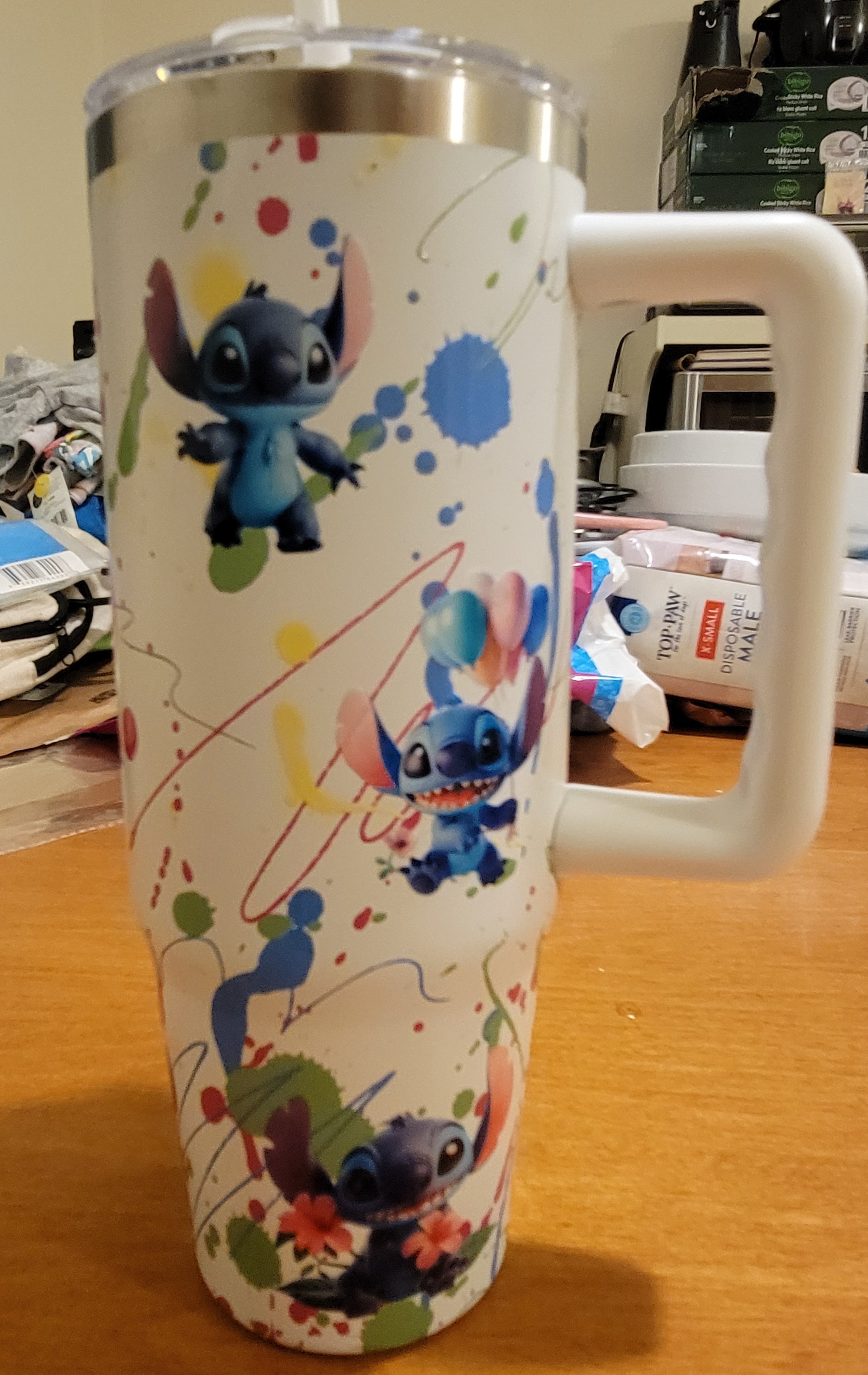 30oz STAINLESS TUMBLER STITCH image 0