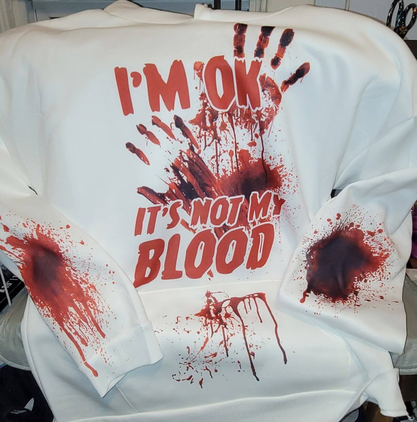 Not my blood Hoodie  image 0