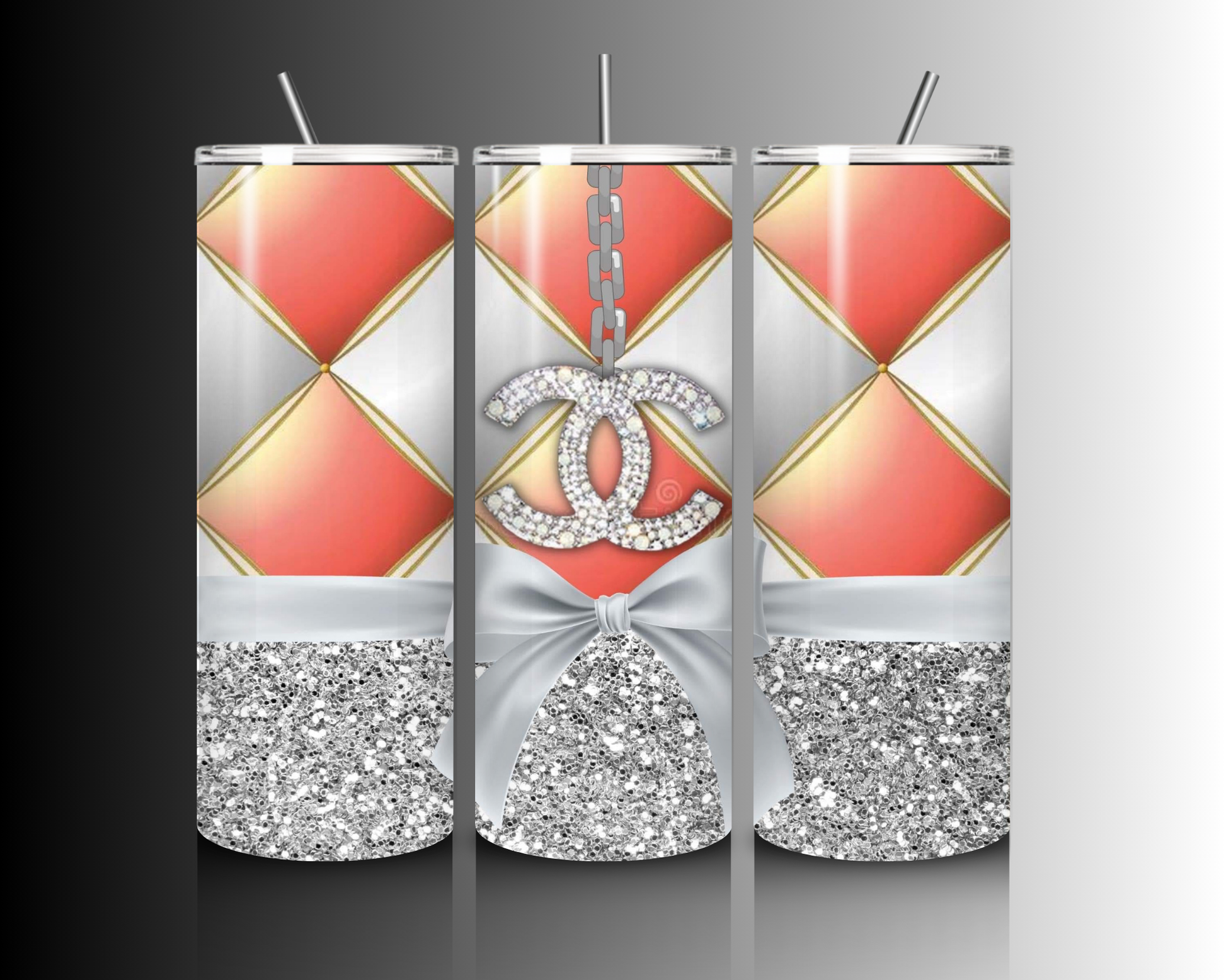 Luxury Inspired- 20oz Custom Tumbler  image 0