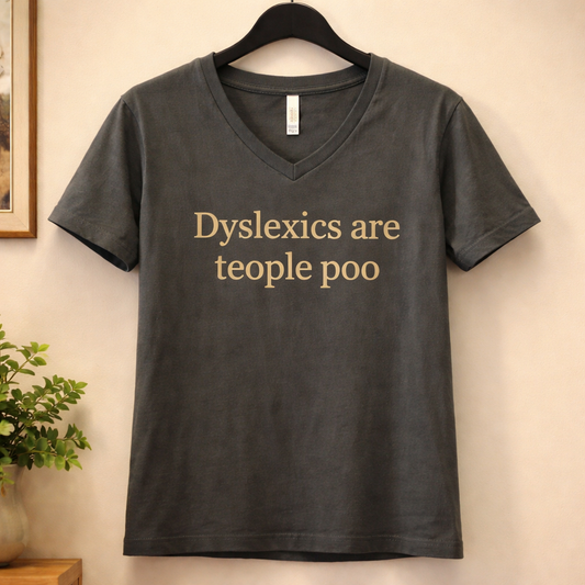 “Dyslexics Are Teople Poo image 0
