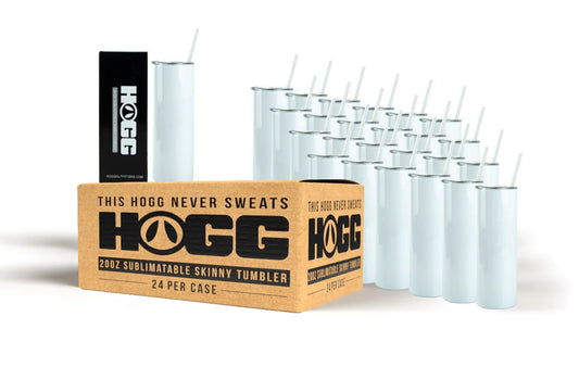 20oz Skinny Sublimation Tumbler – Hogg Brand image 0