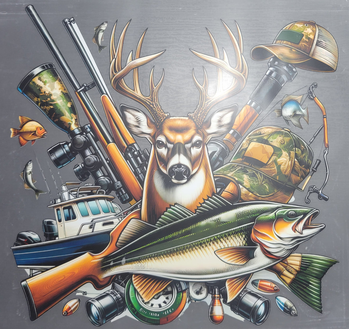 HUNTING- DEER & FISH image 0