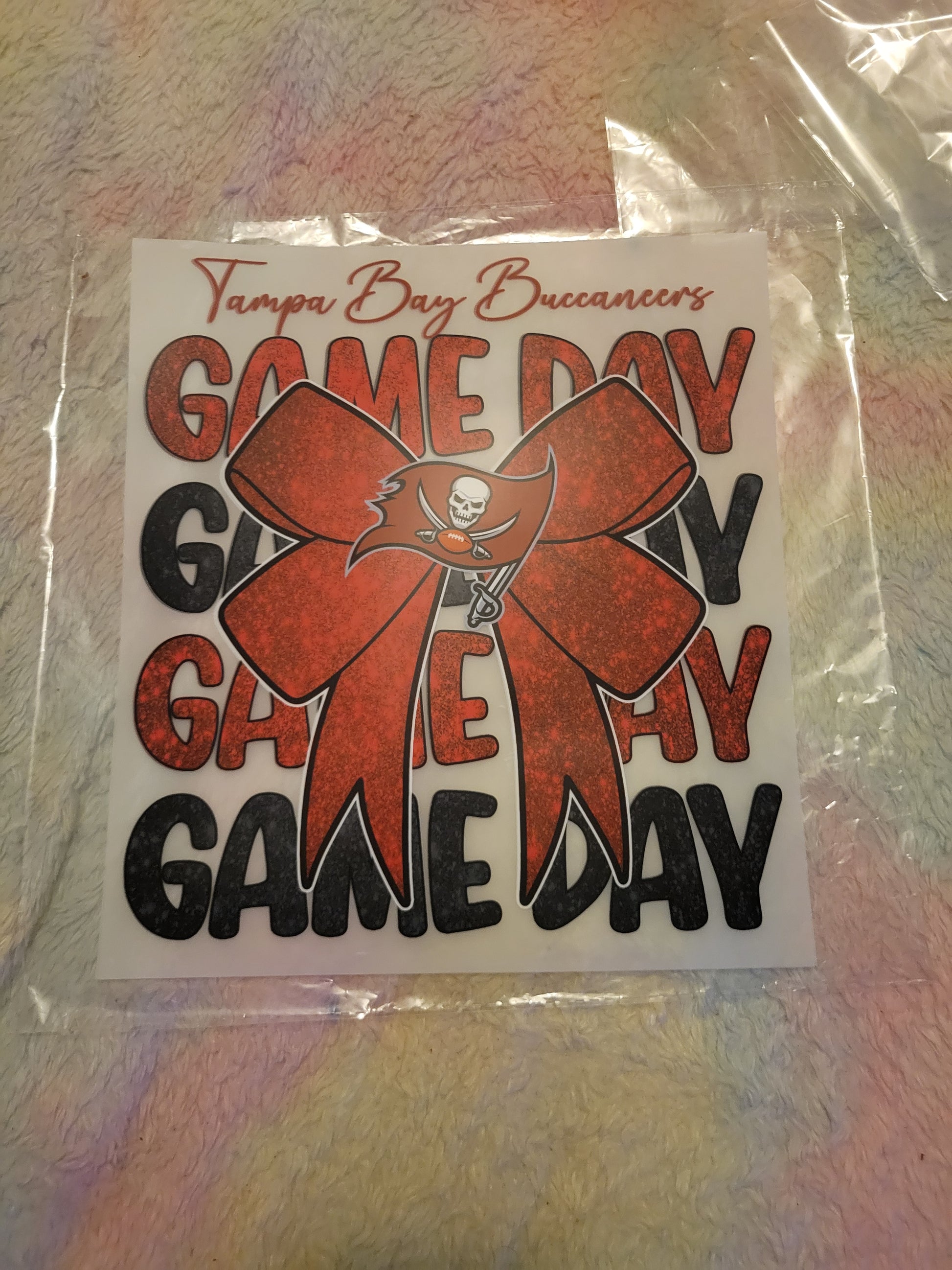 🏈 NFC South Football Game Day Bows – DTF Transfers 🏈 image 3