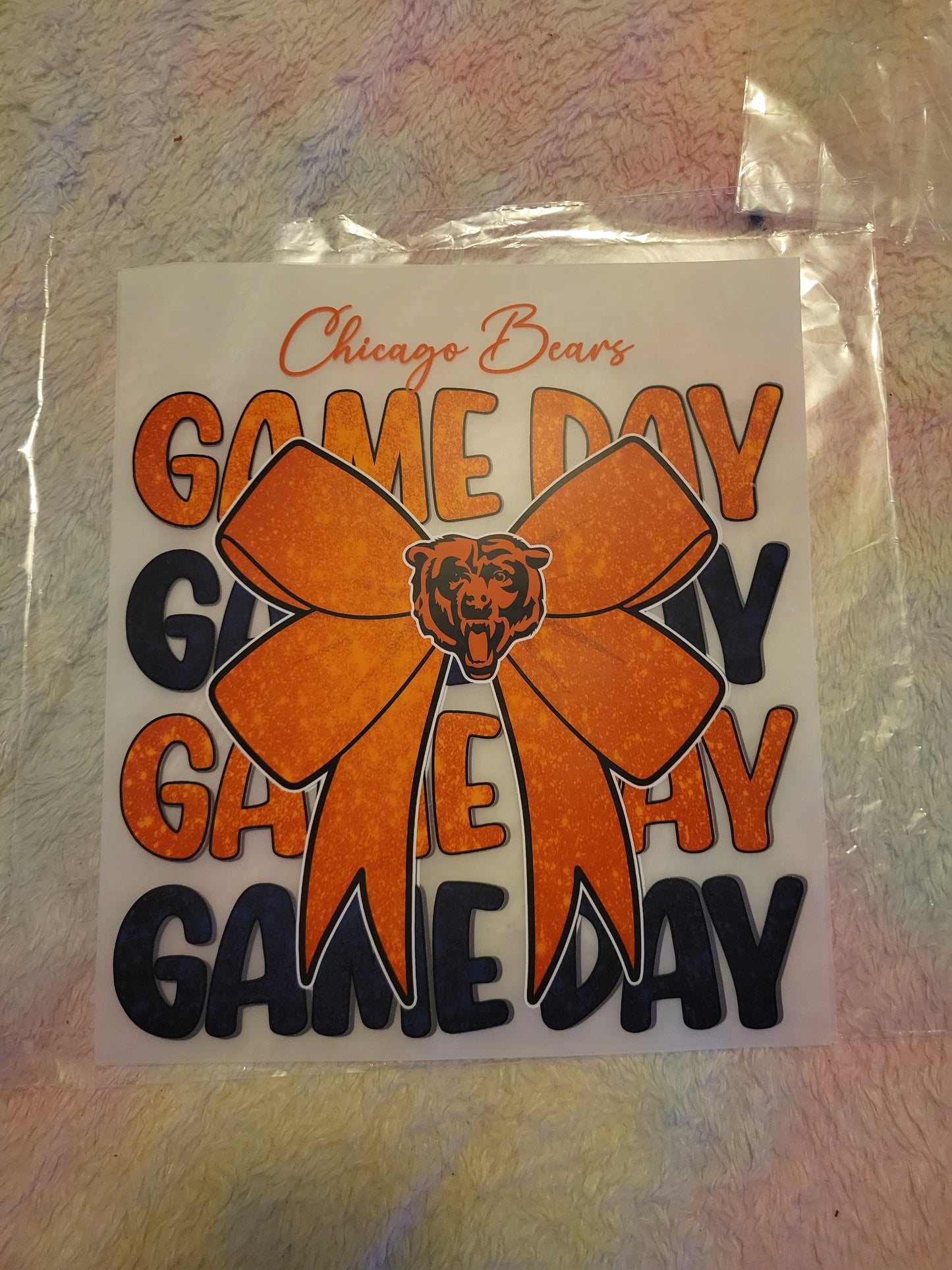 🏈 NFC North Football Game Day Bows – DTF Transfers 🏈 image 3
