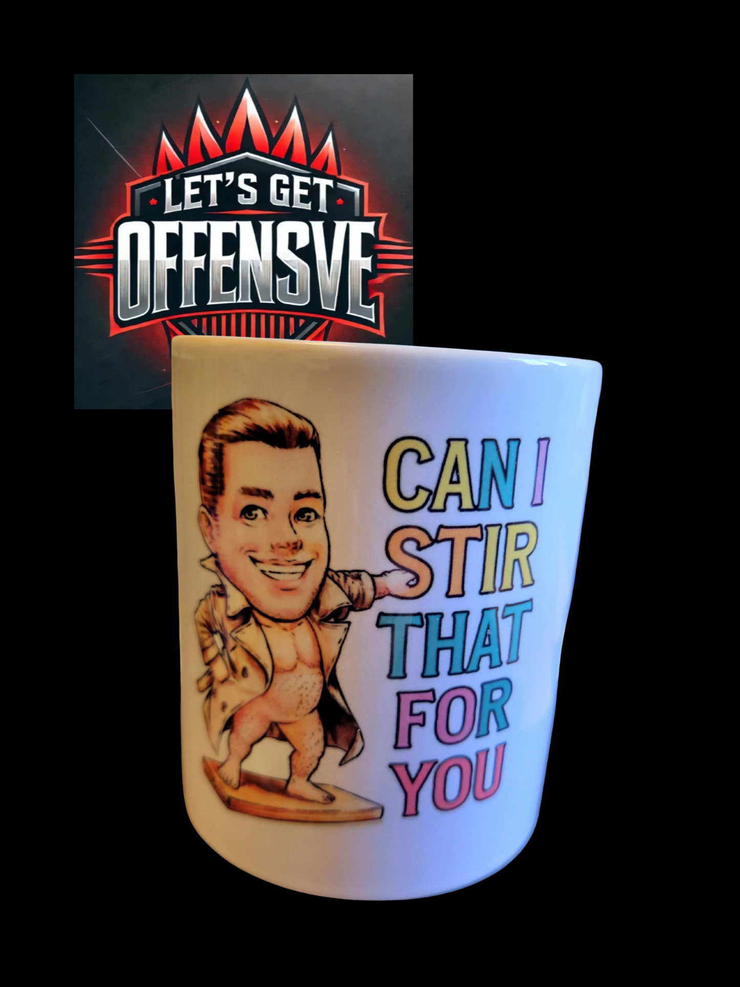 Can I Stir That Mug (12 oz) image 0
