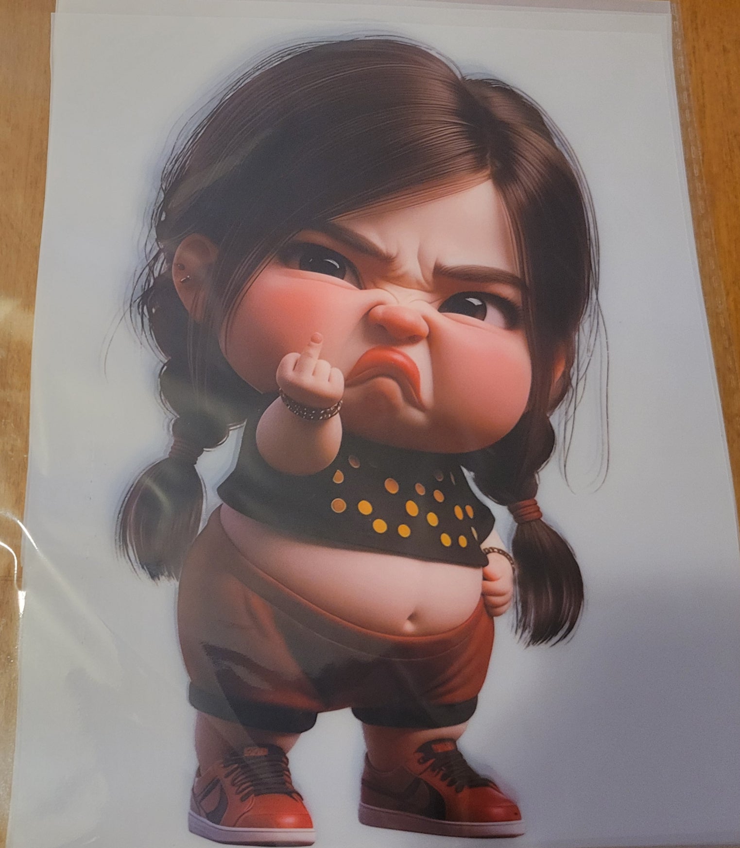 Offensive little girls image 0