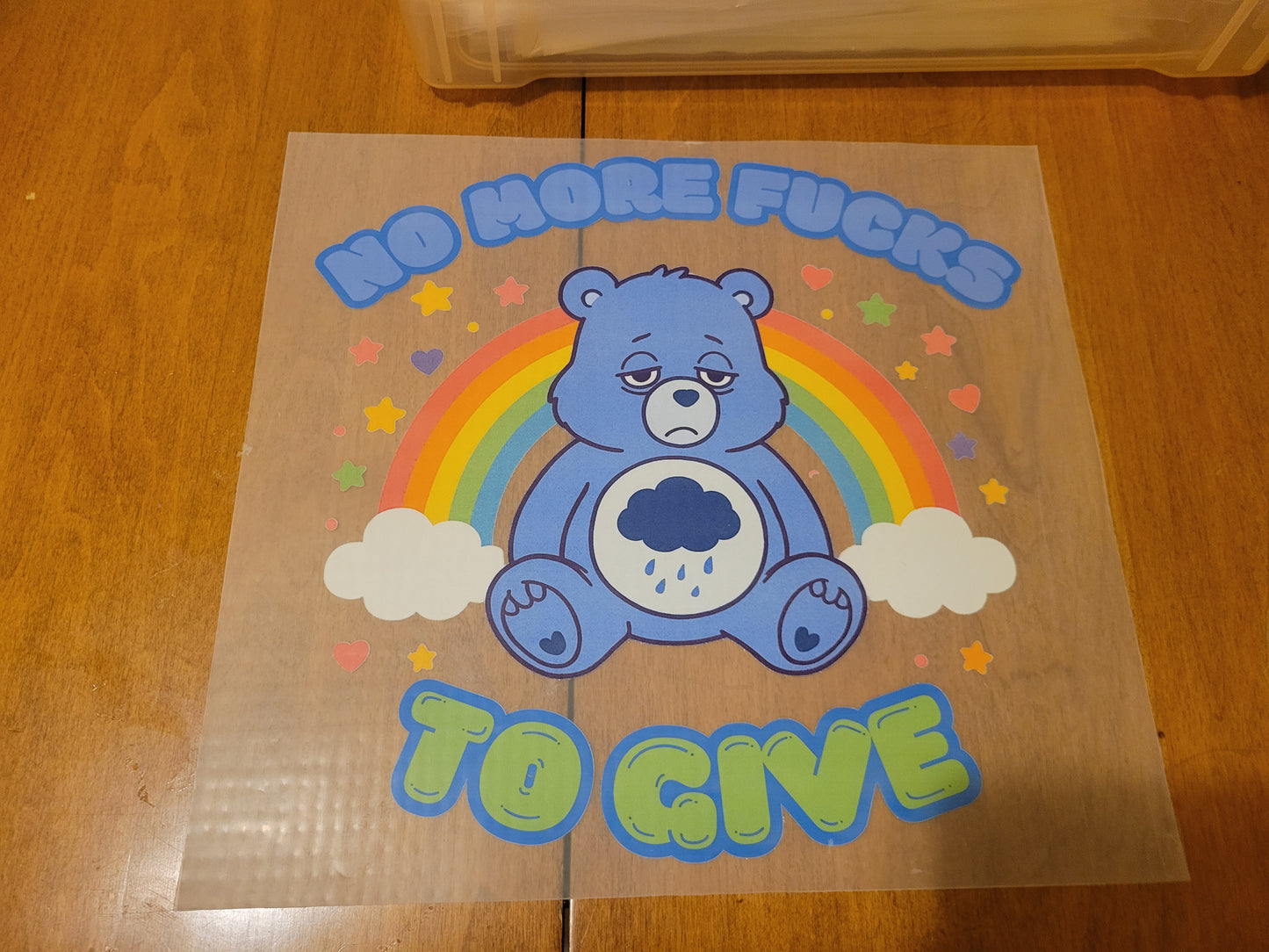 Swearing Care Bears image 7