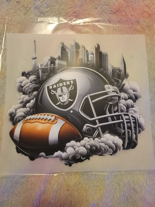 🏈 AFC West Football Helmets – DTF Transfers 🏈 image 0