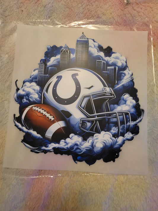 🏈 AFC South Football Helmets – DTF Transfers 🏈 image 0
