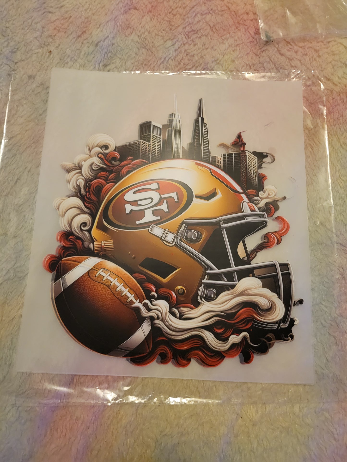🏈 NFC West Football Helmets – DTF Transfers 🏈 image 2