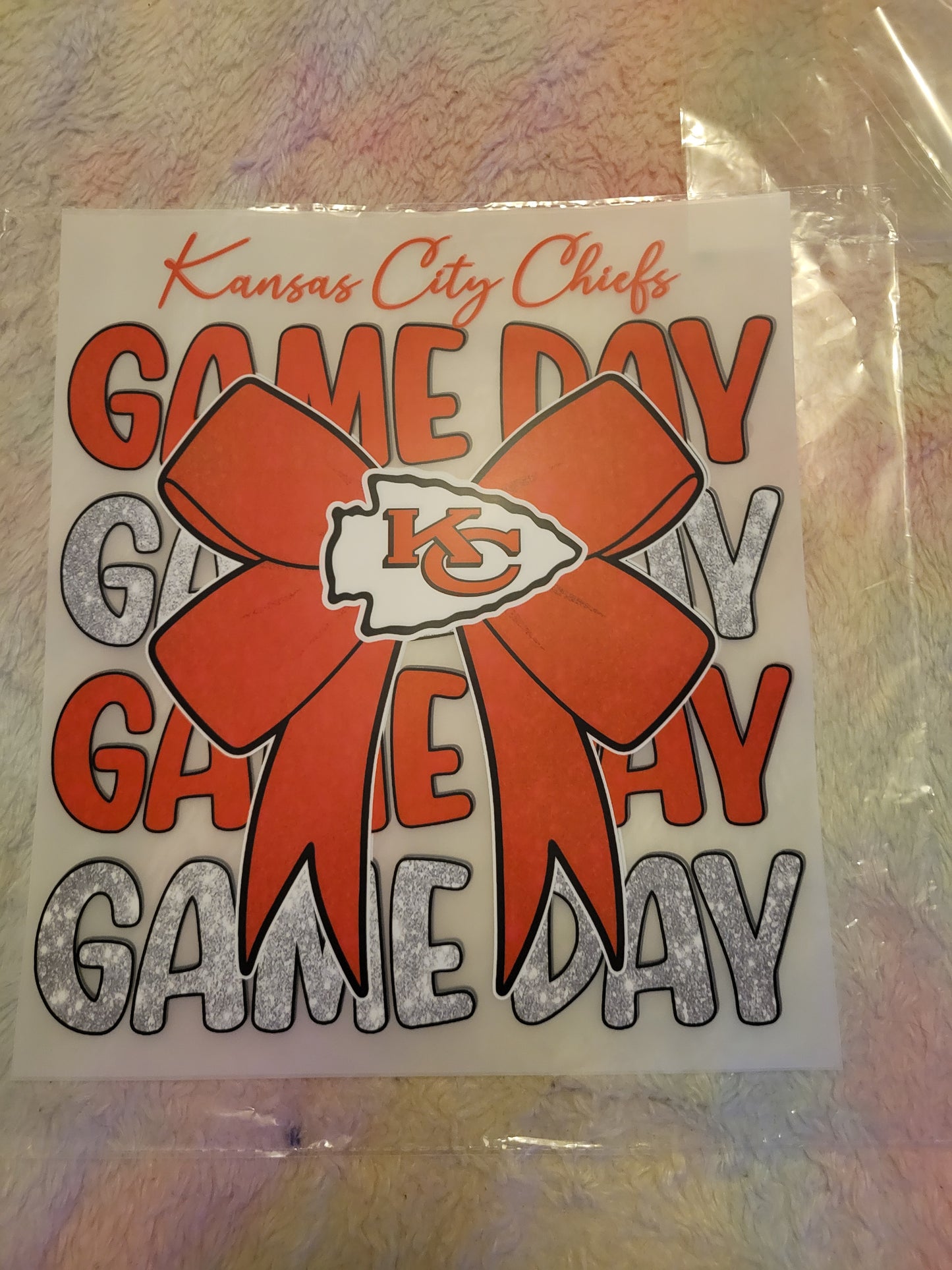 🏈 AFC West Football Game Day Bows – DTF Transfers 🏈 image 0