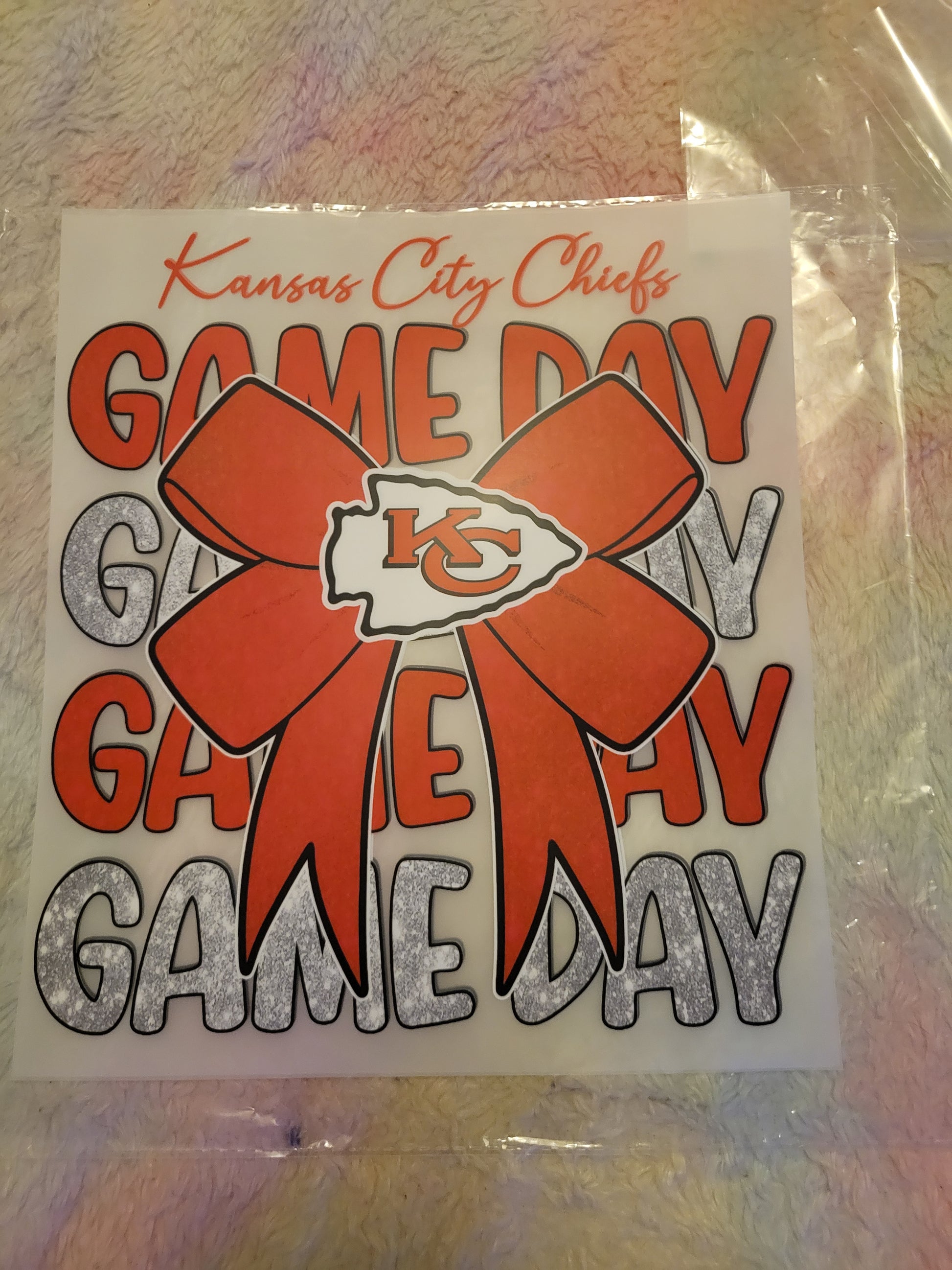 🏈 AFC West Football Game Day Bows – DTF Transfers 🏈 image 0