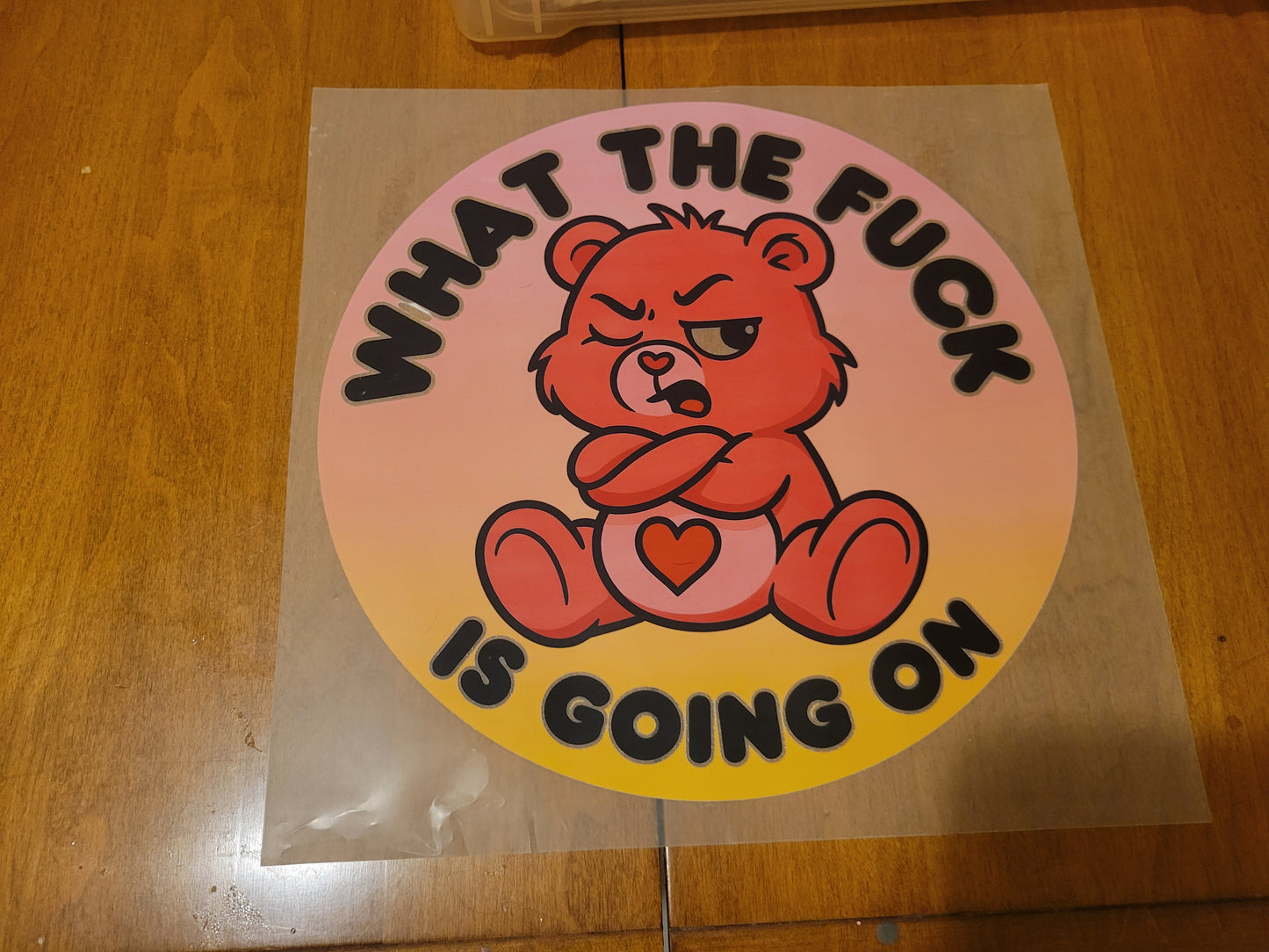 Swearing Care Bears image 1