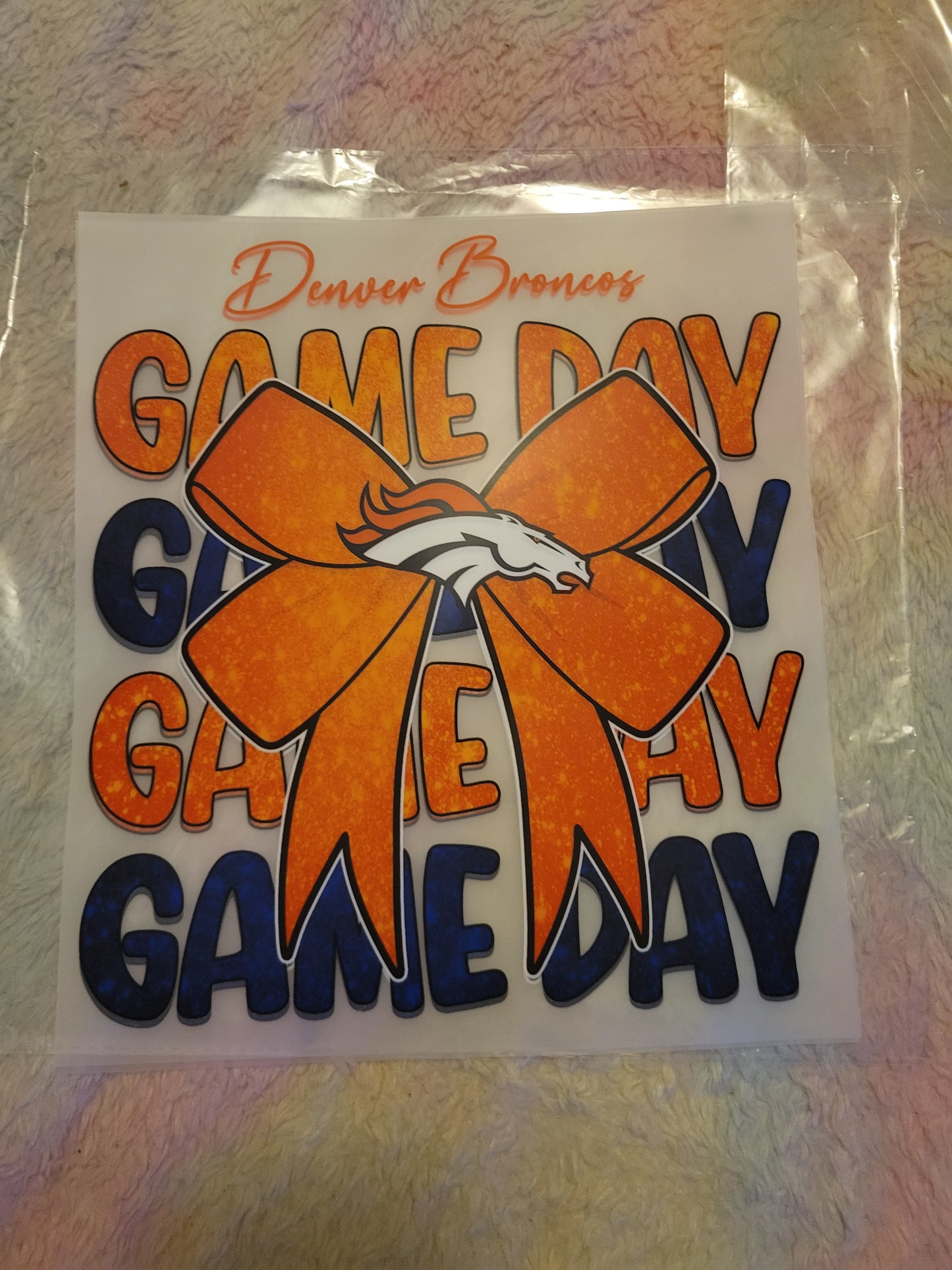 🏈 AFC West Football Game Day Bows – DTF Transfers 🏈 image 1